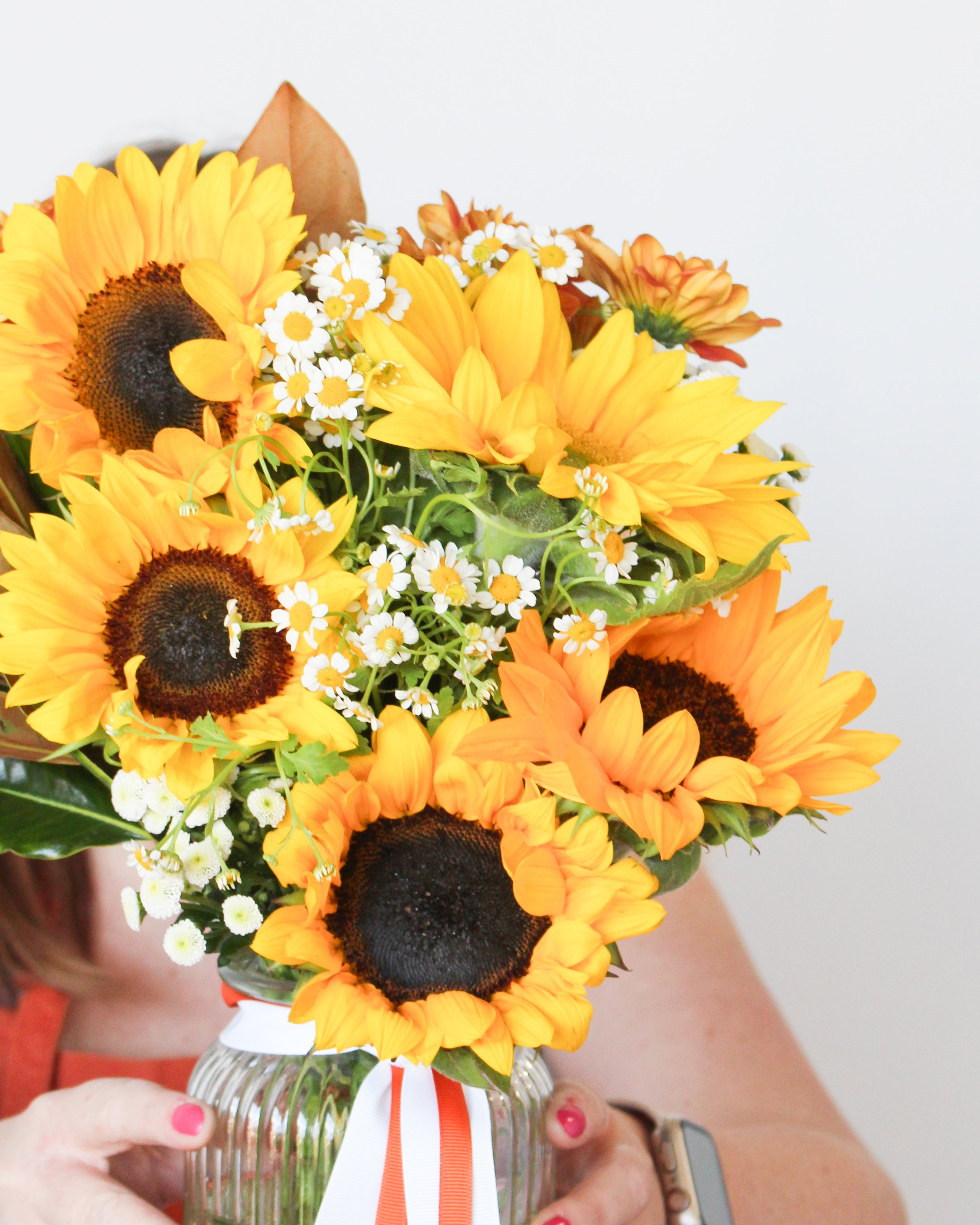 Sunflower Vase