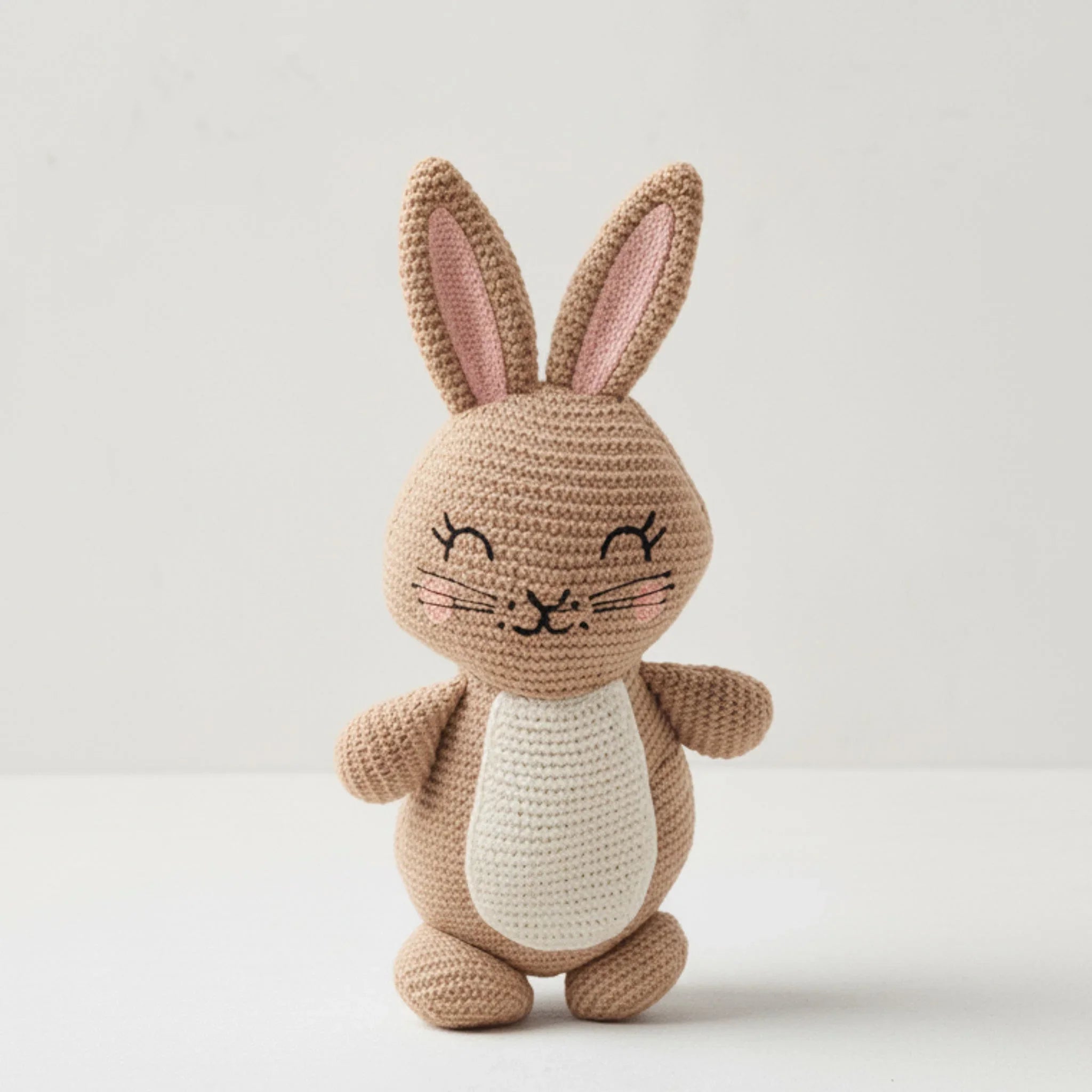 Brown Knitted Bunny