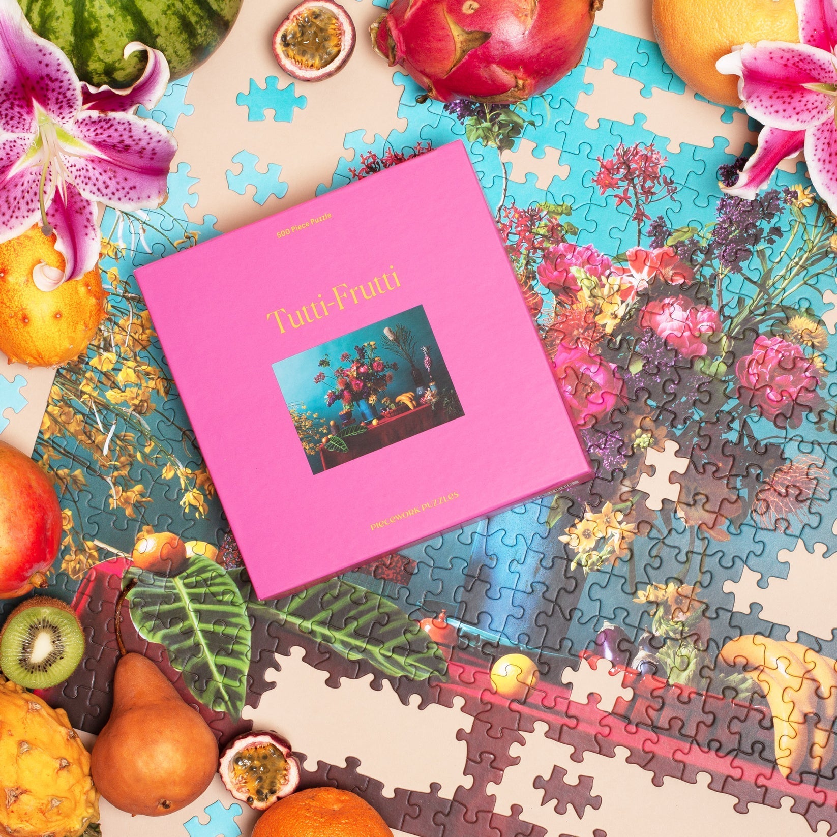 Tutti-Frutti Puzzle + Daily Posy