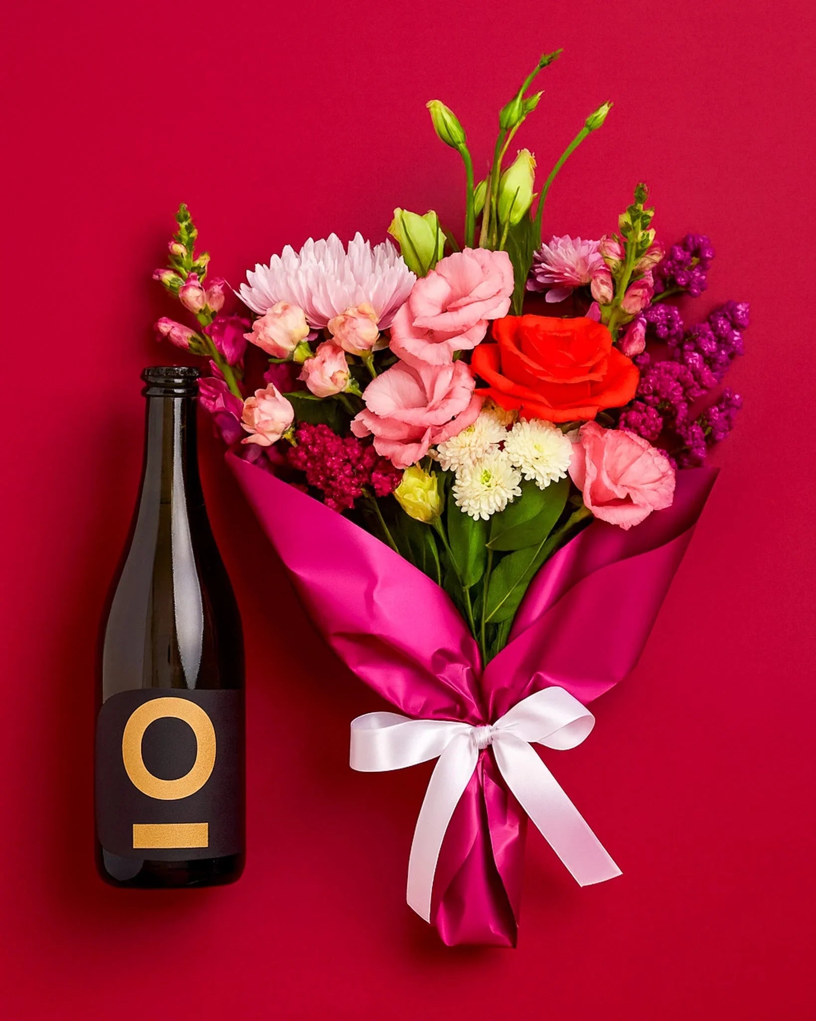 Posh Plonk Prosecco + Daily Posy - The Posy Co