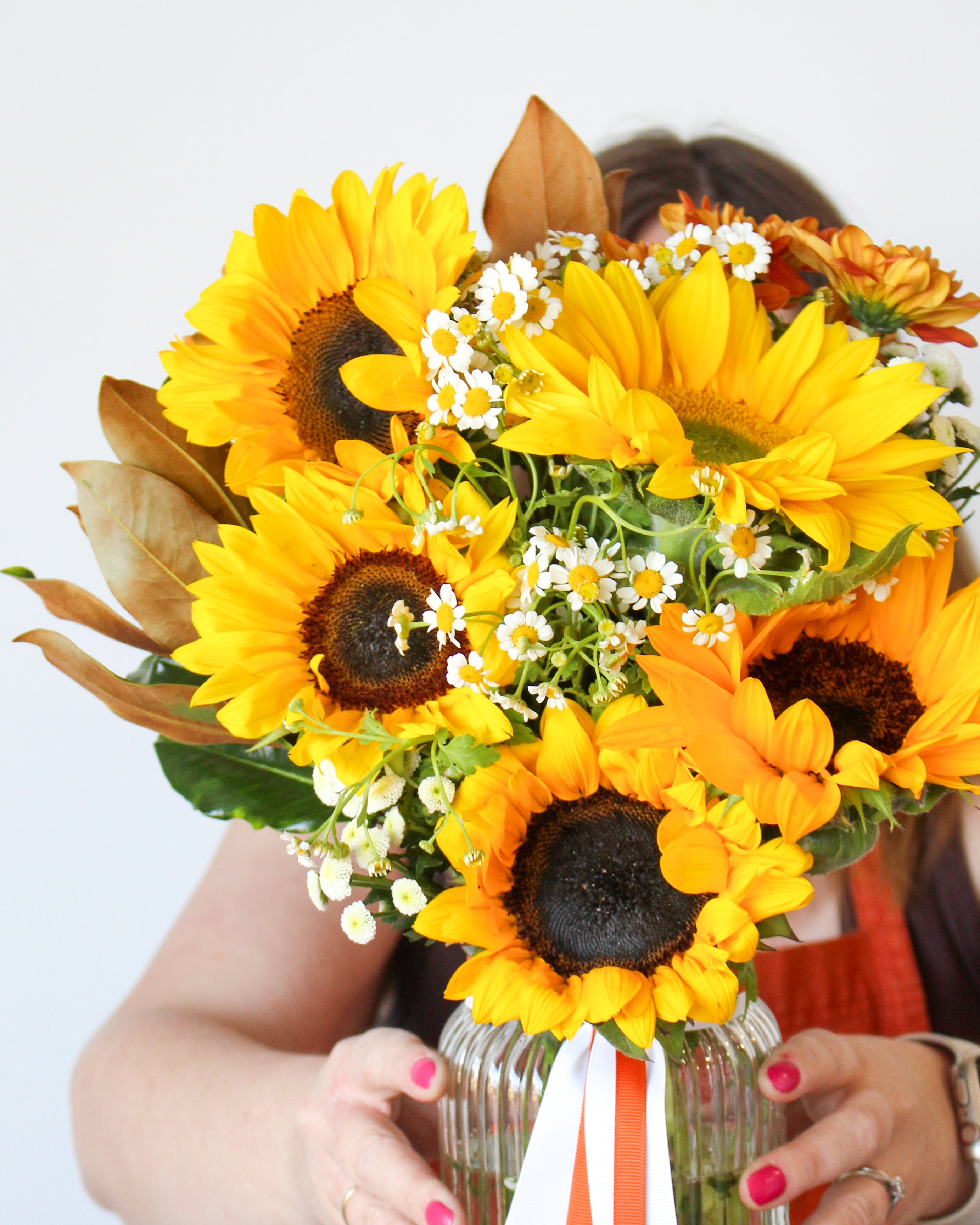 Sunflower Vase