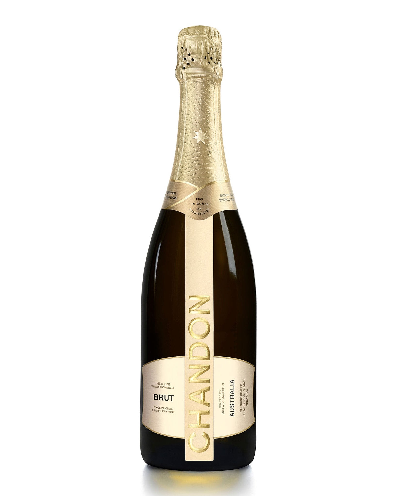 Chandon Brut 750ml + Flowers